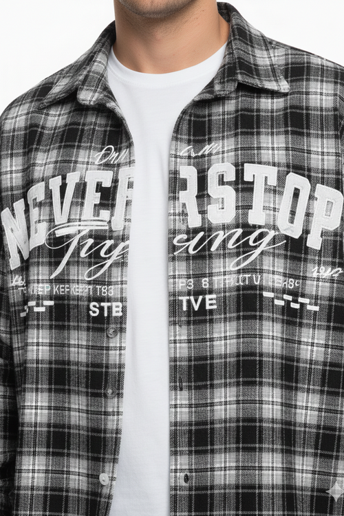 Camicia boxy-fit neverstop