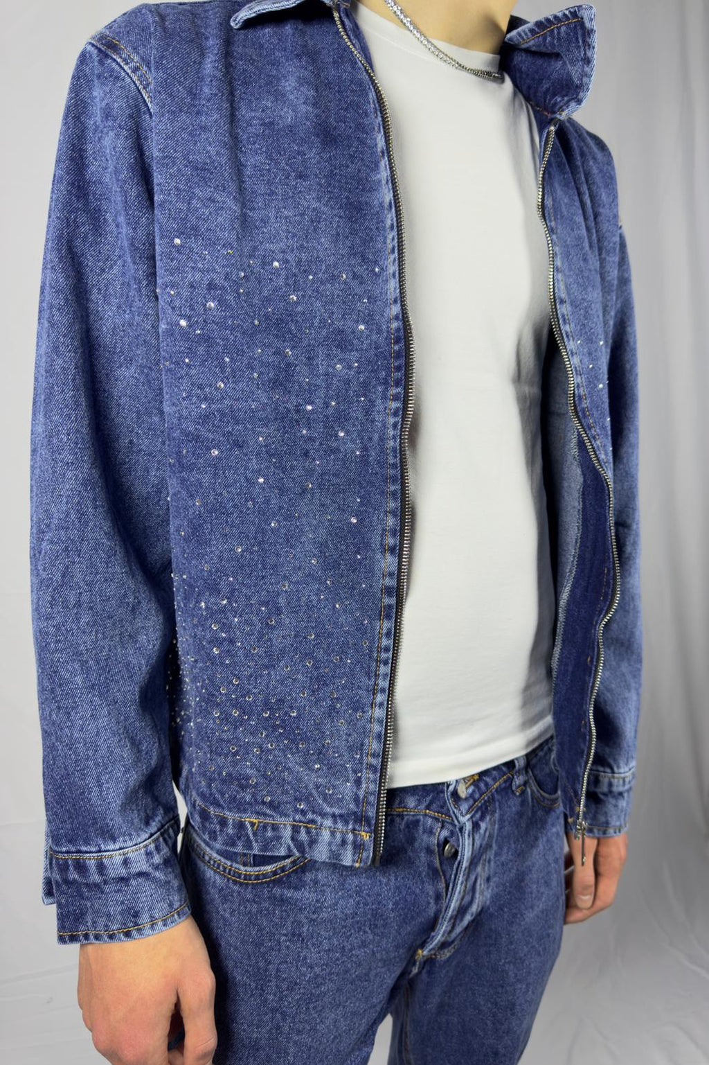 Coordinato flared brillantino